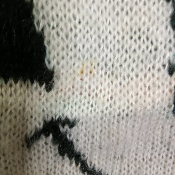 H&M Divided Disney Mickey Mouse Striped Mohair Sweater XS - Picture 2 of 8